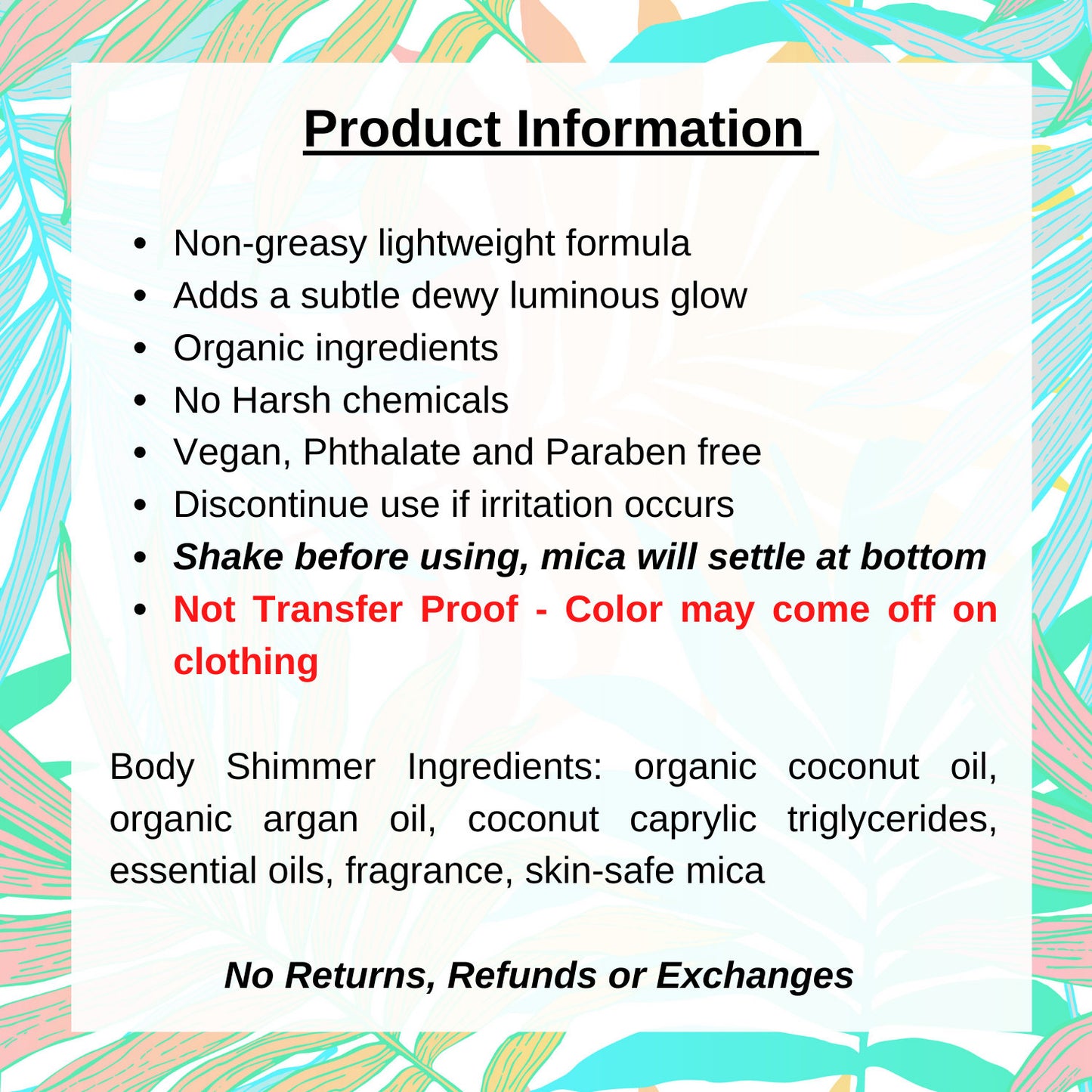 Beach Perfume Oil/Gold Body Shimmer Oil/Bronze Body Shimmer/Rose Gold Bronzer/Body Bronzer/Natural Organic Perfume/Body Oil