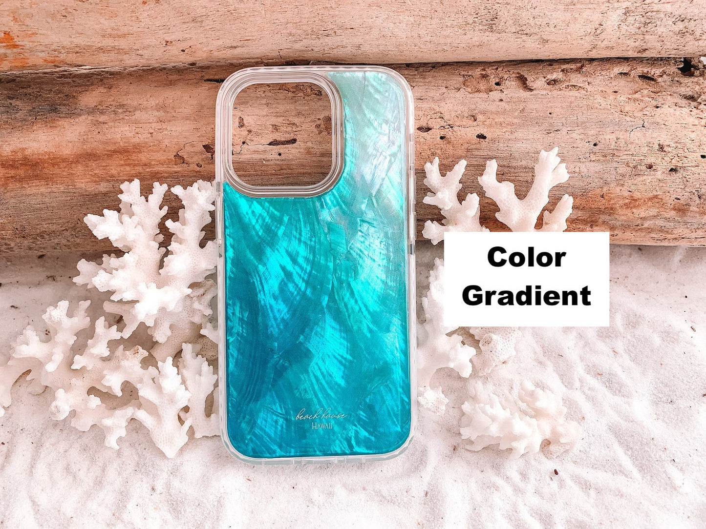 Abalone Shell Blue Ombre Abalone iPhone 15 Pro, iPhone 15 Pro Max Phone 14 Pro Max Tough Case, iPhone 14 Pro Tough Case Mag Safe Case